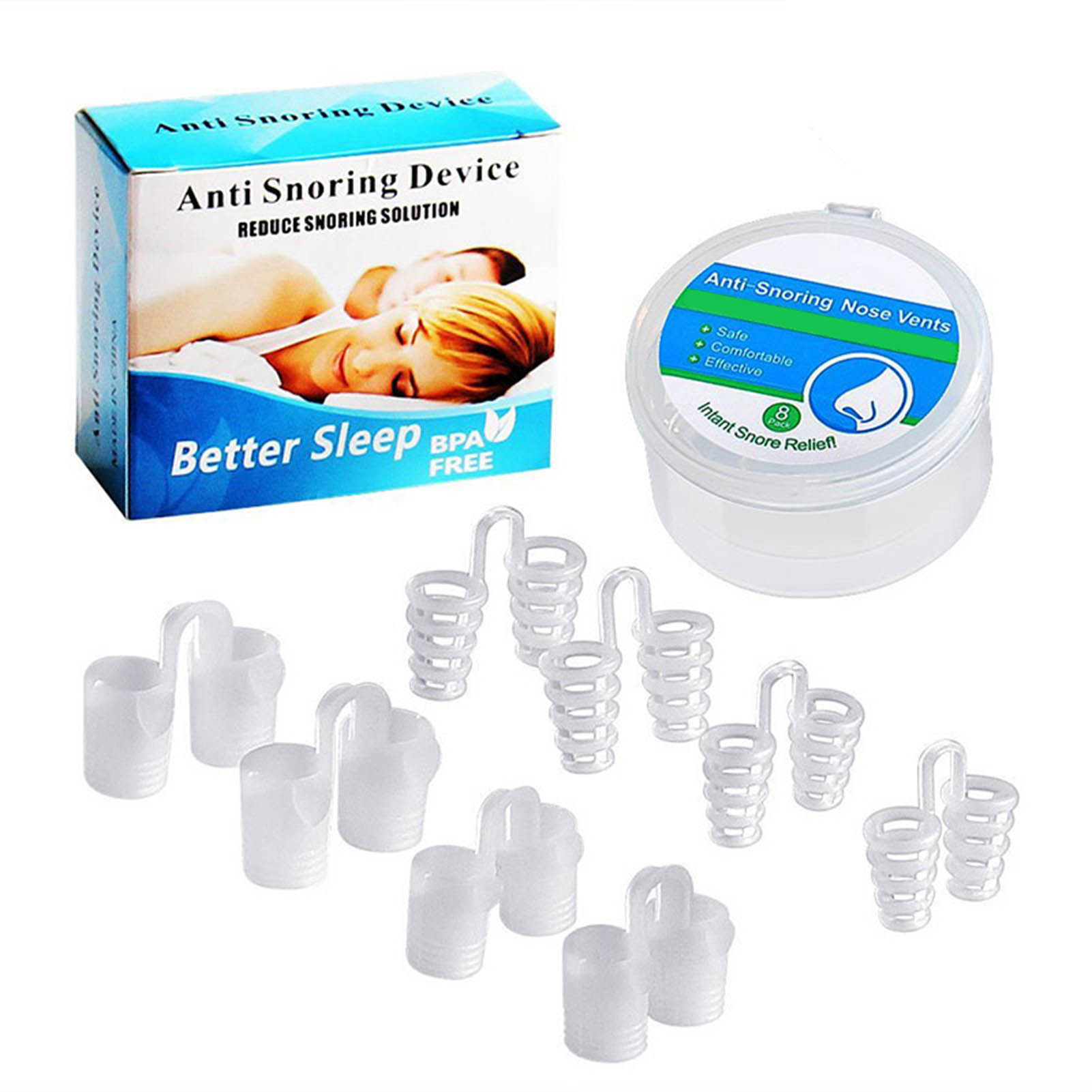 Anti Snore Contour Pillow - Clip Dilatateur Nasal Anti-Ronflement Professionnel en