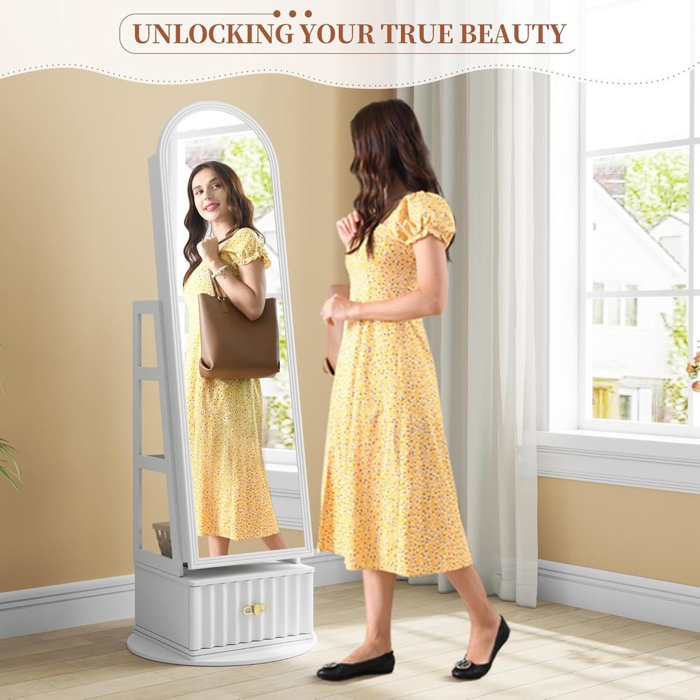 Armoire miroir pleine longueur - Storage & Organization avis et prix