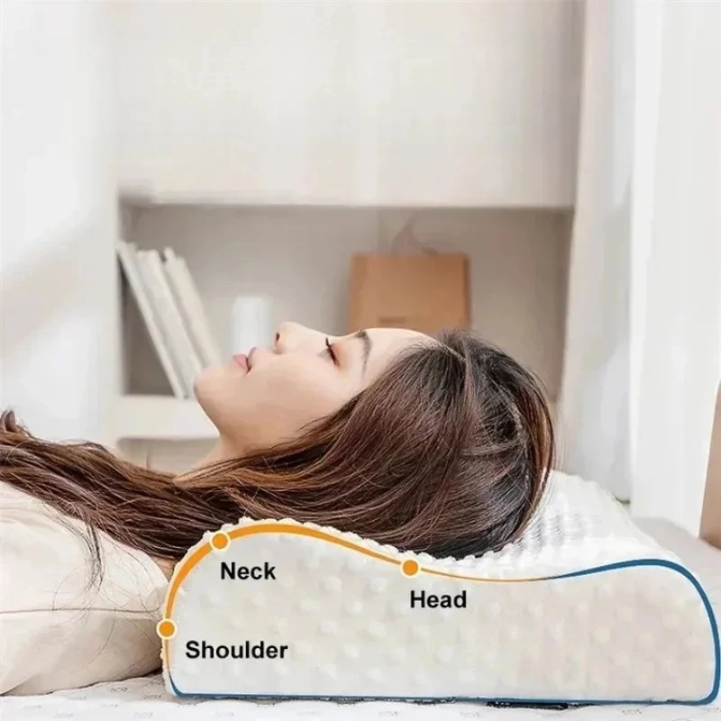 Oreiller ergonomique de qualit - Memory Foam Orthopedic Pillow Neck Pain avis et prix