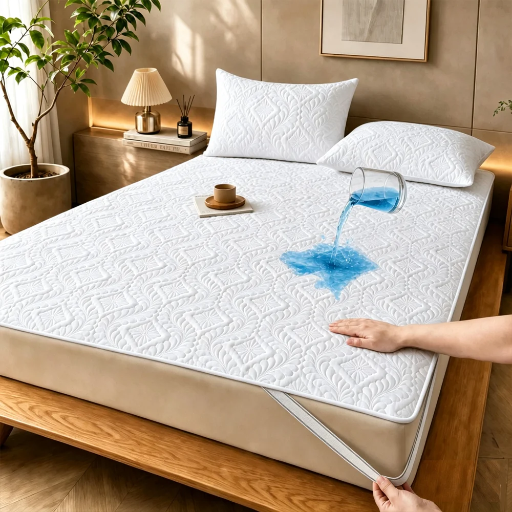 1 pièce, protège-matelas imper - Waterproof Mattress Protector Breathable avis et prix