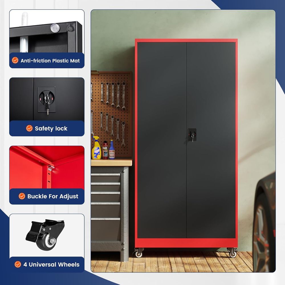 Armoire de rangement métalliqu - Storage & Organization avis et prix