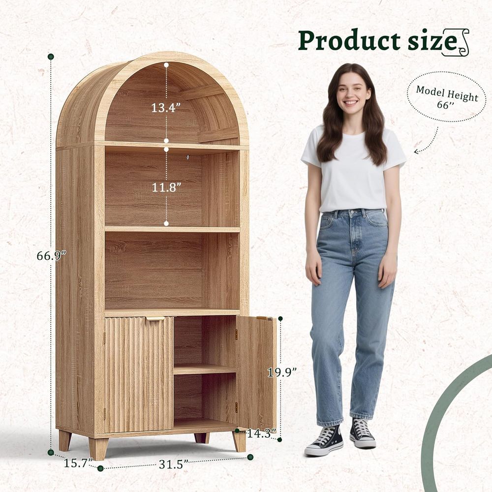 Armoire arquée, étagères de ra - Lighting avis et prix
